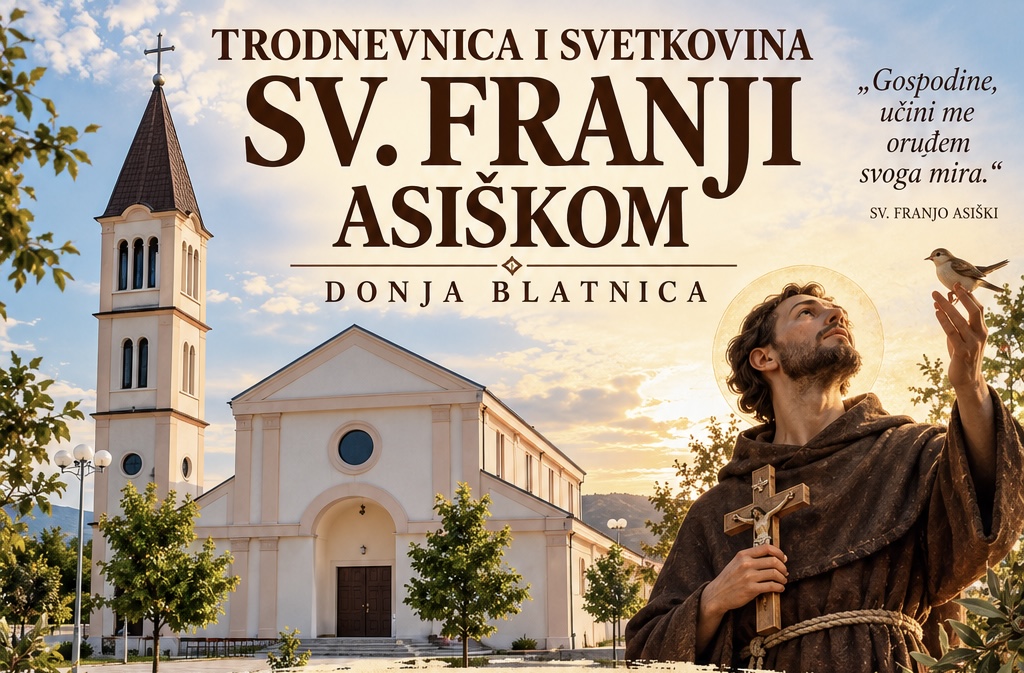 Trodnevnica i svetkovina sv. Franji Asiškom